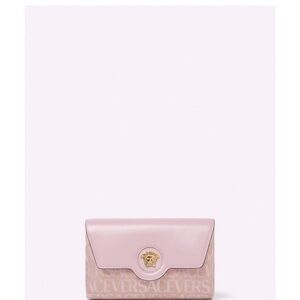 VERSACE
Mini embellished leather and canvas-jacquard shoulder bag